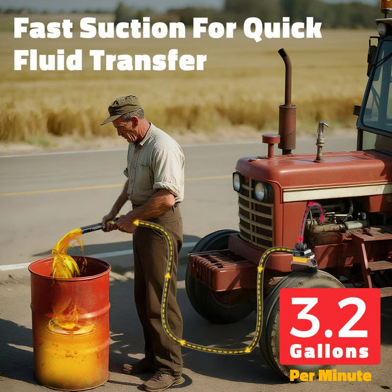 🚀 3.2GPM Automatic Fuel Transfer Pump–50% OFF Today 🔥