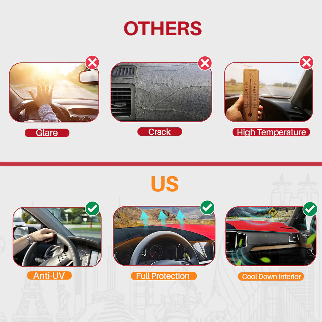 SimpleCarKit™ - Dashboard Mat Cover For Car