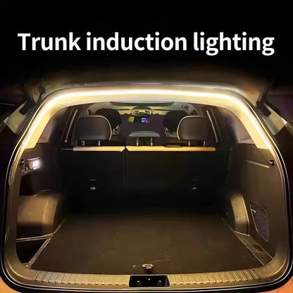 Motion Sensor LED Car Trunk Light Strip – Easy Install Ambient Interior Lighting