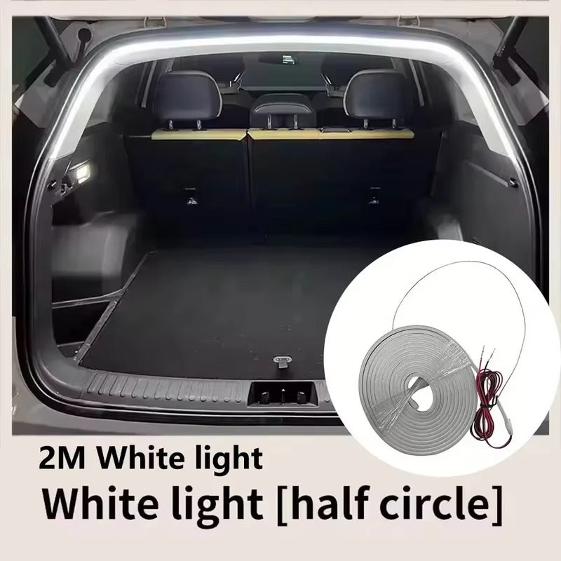 Motion Sensor LED Car Trunk Light Strip – Easy Install Ambient Interior Lighting