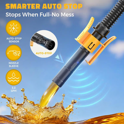 🚀 3.2GPM Automatic Fuel Transfer Pump–50% OFF Today 🔥