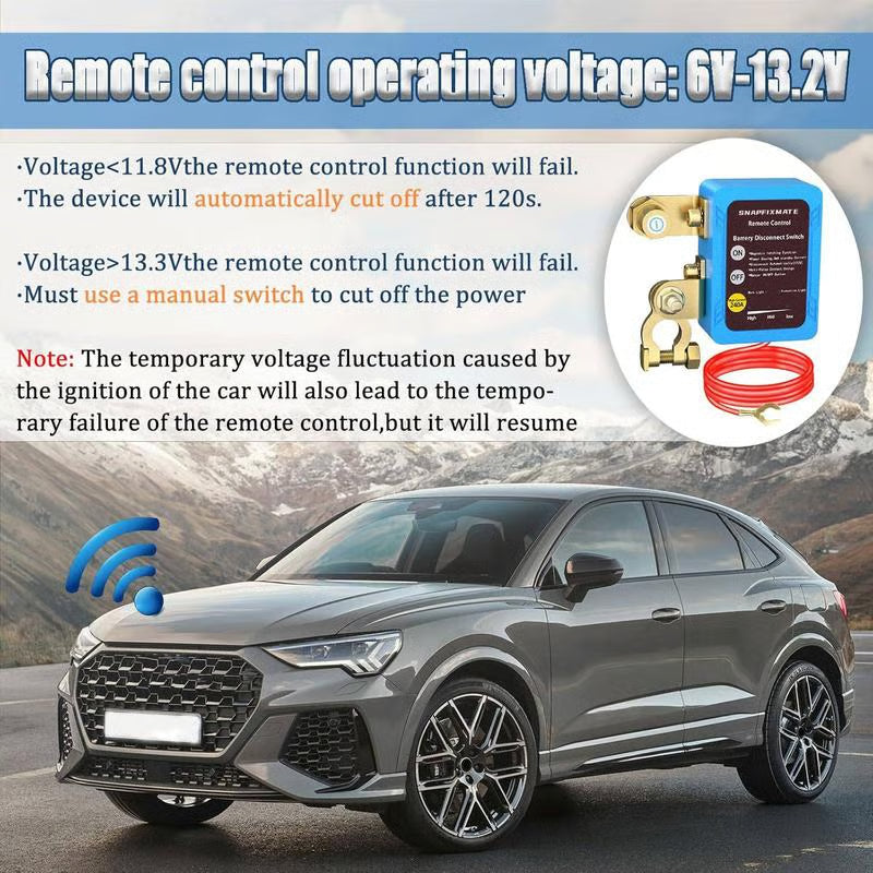 🔥Black Friday Special 49% Off-🔒⚡Remote control of car devices for anti-theft safety